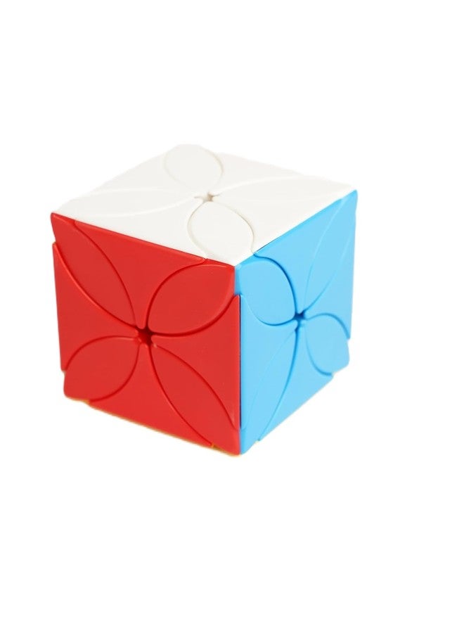 aCADZO Clover Skweb Stickerless Cube Puzzle Toy for All Ages, Multicolor - Image 1